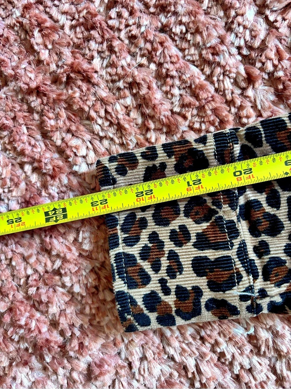 Boden Leopard Fields Fleur Cord Midi Dress Size 4 - Picture 10 of 10